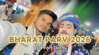 Bharat parv | 2026 celebrities | in lal quila | wach full video ❤️ #redfort #lalqila #bharatparv 