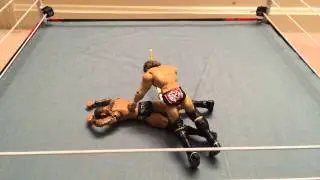 WWE Daniel Bryan yes lock with kendo stick!