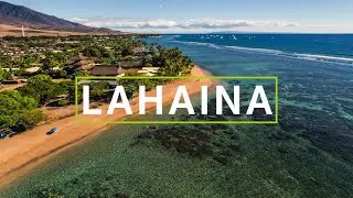 Lahaina, Maui, Hawaii Drone Video