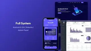 StripCard | Virtual Credit Card | Full Solution | Android & iOS App | Website | Admin Panel