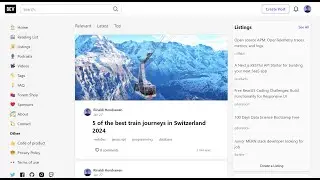 Dev.to Clone Laravel React JS - Project 29