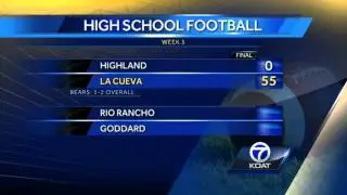 High School football: Scoreboard