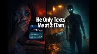 HE ONLY TEXTS ME AT 2:17 AM (Full Story).😱⚫️