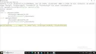 ladder if else in python