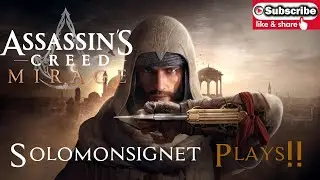 Assassins Creed Mirage ..follow vinitovincenzo to get  him 100 subs and Angry a