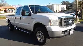 2005 Ford F350 Lariat Super Duty 4X4 powerstroke video overview and walk around.
