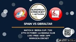 Iberia Cup, Match 6  - Spain vs Gibraltar - T20I Cricket