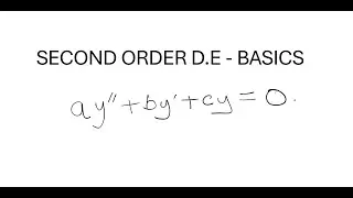 Homogeneous Second Order Differential Equations | All Three Cases (With Examples)Beginners guide