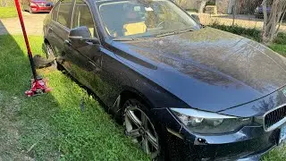 BMW 2 blown out Tires Eazy auto to the Rescue