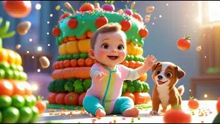 Yummy Veggie Cake Bake Surprise | Fun Cooking Song for Kids | Nursery Rhymes and Baby Learning Songs