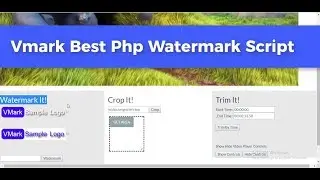 VMark Video Watermark - Crop - Trim Script (Tutorial)