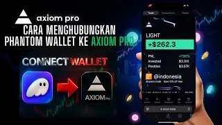 Cara Import Wallet Dari Phantom Ke Axiom Pro‼️ Ga Perlu Transfer SOL Ke Axiom PRO  (Connect Wallet)