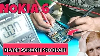 Nokia 6 black screen problem. Nokia 6 display graphics problem #নোকিয়া 6 ডিসপ্লে তে লেখা নেই