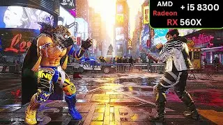 Tekken 8 - RX 560X Benchmark - Gameplay