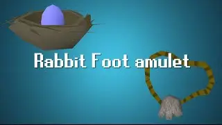 How to make a strung rabbit foot (Old School RuneScape 2007)