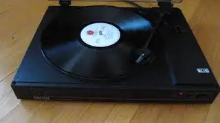 Nikko Model NP100 Belt Drive Auto Return Turntable With Audio Technica T4P Cartridge Circa 1980s