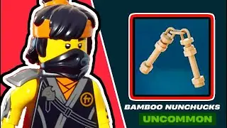LEGO Fortnite Odyssey: Руководство по созданию зелёных нунчаков (обновление Ninjago)