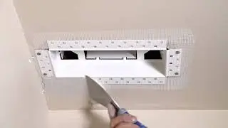 How to Install a Fittes Flush Wall Vent [Luxe] &mdash; Register + Return