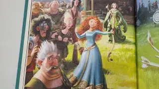 Brave A Mother&rsquo;s Love ! Disney princess Merida! Step - 2 Reading books 📚!Disney Princess 👑 stories