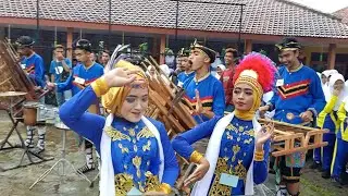 MANTAP ABIS..MUSIK ANGKLUNG DAN TARI KREASI - SMP N 2 Ajibarang