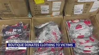 Gallatin boutique donates clothing to TN tornado victims