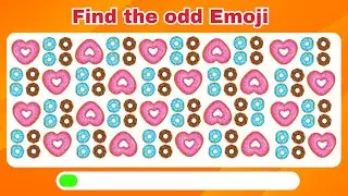 Find the Odd One Out 🍭 | Candy & Sweet Emoji Quiz for Kids!
