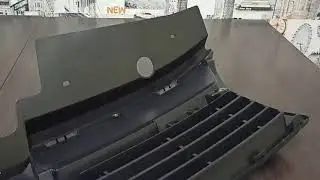 Решетка внутренняя Renault  Duster  тип  DACIA 10-15 черная (FPS)