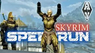 BREAKING Skyrim As Fast As I Can - Level 100 Alchemy Challenge