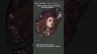 Music : When a Man Loves a Woman         Michael BoltonWoman in love#Shorts영상 (1분영상)