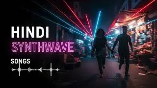 Cyber City India: Metro Desiwave ⚡ | High Energy Hindi Synthwave Mix | 1 Hour Non-Stop