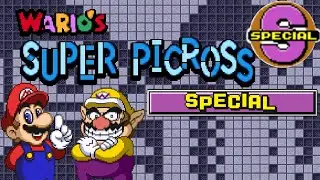 Wario Special Level Puzzles | Mario's Super Picross (SNES) 100% Walkthrough