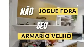#FA&Ccedil;AVCMESMO ARM&Aacute;RIO PLANEJADO COM SEU PR&Oacute;PRIO ARM&Aacute;RIO VELHO ESTA COZINHA ESTA FICANDO LINDA