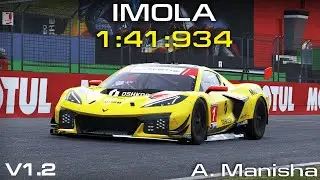 LMU Hotlap | Chevrolet Corvette Z06 GT3 | Imola | 1:41:934 | Patch V1.2.1