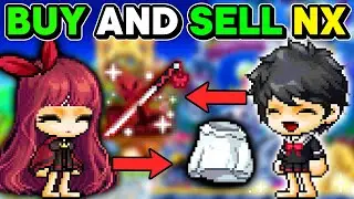 Как купить и продать NX на торговой площадке MapleStory в Steam