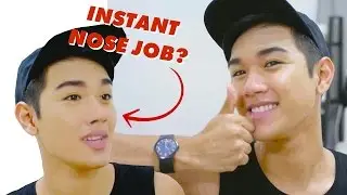 Instant Nose Job (Korean Plastic Surgery) // Does This Thing Work?