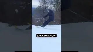 back on snow | blue mtn