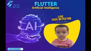 Flutter Live Face Detection using Google's new library(Google's ML Kit Face Detection)