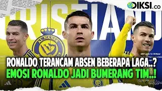 CRISTIANO RONALDO TERANCAM SANKSI BERAT, EMOSI JADI SOROTAN!
