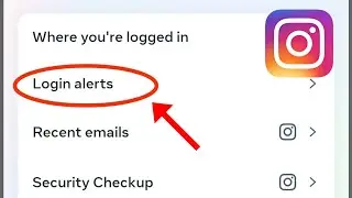 How To Enable log-in Alert on Instagram | instagram Login alerts Settings