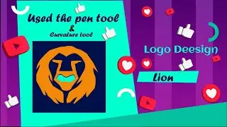 Lion logo design