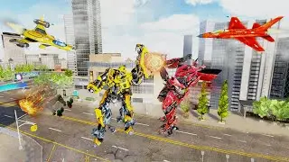 Jet Robot Car Transformation Robot Car Games 2021 - Gameplay Walkthrough Part 1 (Android, iOS)