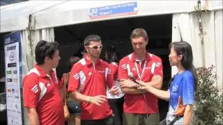 Interview with French Canadian Eclipse 7 in Veolia World Soalr Challenge 2011