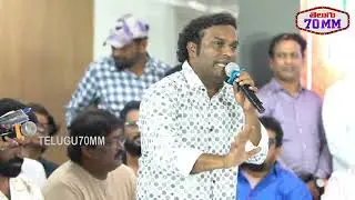 Jabardasth Racha Ravi Hilarious Speech @ Brahmanandam 70th Birthday Celebrations | Telugu70MM