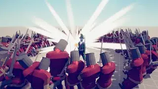 Star Bearer vs 100 Units TABS Mod Totally Accurate Battle Simulator