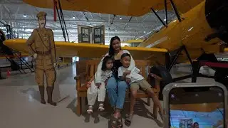 Taking My Nephew and Niece to the Warplane Museum!