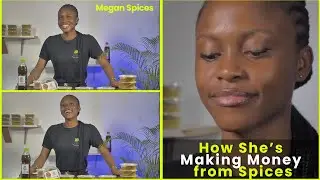 How this Nigerian girl is making money producung and selling Food spices