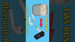 Cara merubah TWS rusak menjadi bluetooth audio receiver untuk power amplifier #shorts #bluetooth