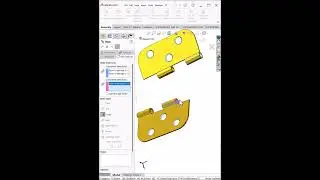 Hinge Mechanical Mate in SolidWorks | Assembly Trick #shorts
