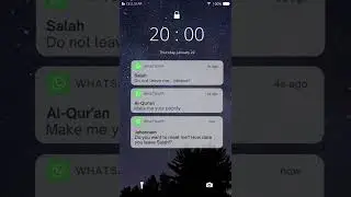 PRAY ON TIME #shorts #whatsapp #notification #salah #islam