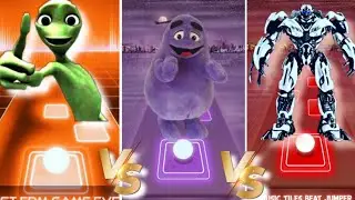 Alien dance VS grimage VS transformers Tiles hop edm rush